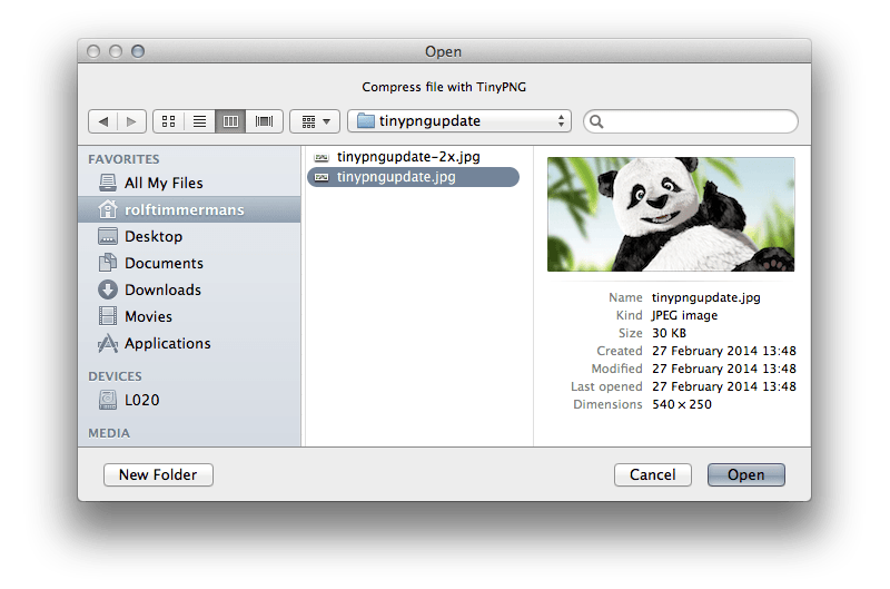 tinypng photoshop plugin for mac